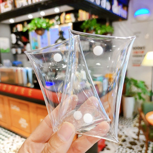 กระเป๋าใสคล้อง PVC ใส่เหรียญ/หูฟัง/ของจุกจิก พกพา จี้ห้อย