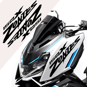 สติกเกอร์ติดหัวรถและตัวรถ Zontes 150X รุ่นปี 2026 ลายแต่งมอเตอร์ไซค์ อะไหล่ตกแต่ง