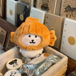 高颜值13cm自嘲熊鲷鱼烧娃衣头套娃衣10cm棉花娃娃配饰便宜可爱