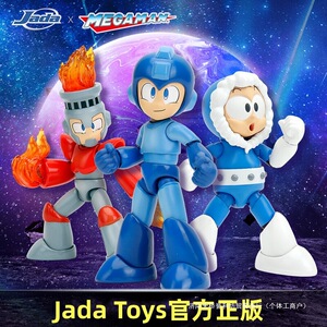 Toys佳达1/12 Mega Man 洛克人 火焰人 冰冻人 可动手办人偶