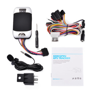 TK303F gps Tracker 定位防丢器 便携式车载gps防盗跟踪器
